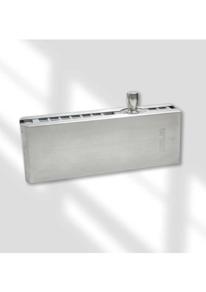 Kendinden Hidrolikli Gömmesiz Üst Menteşesi Cam Detaylı Brs 1050