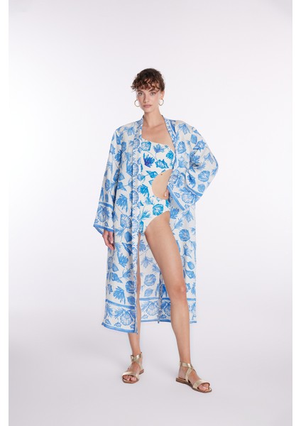 Desenli Kimono Emp.mavi 19343827000 fiyatları
