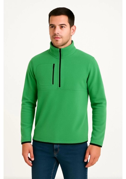 Erkek Polar Kazak Yeşil -Vlmr fiyatları