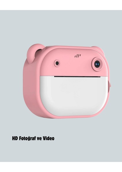 Buğz Anında Baskı Özellikli Şipşak Kamera 24MP Hd Çift Lensli ve 32GB Hafızalı modelleri