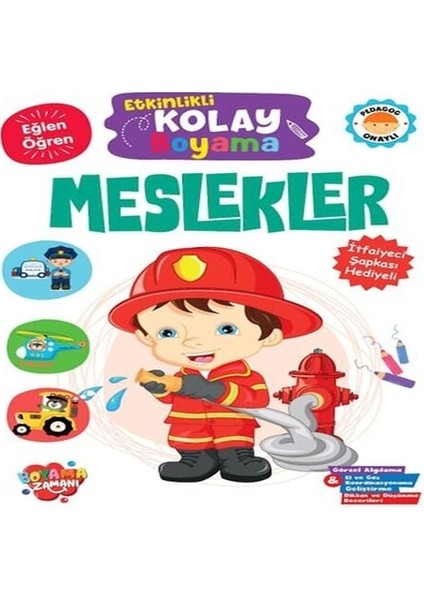 Etkinlikli Kolay Boyama – Meslekler