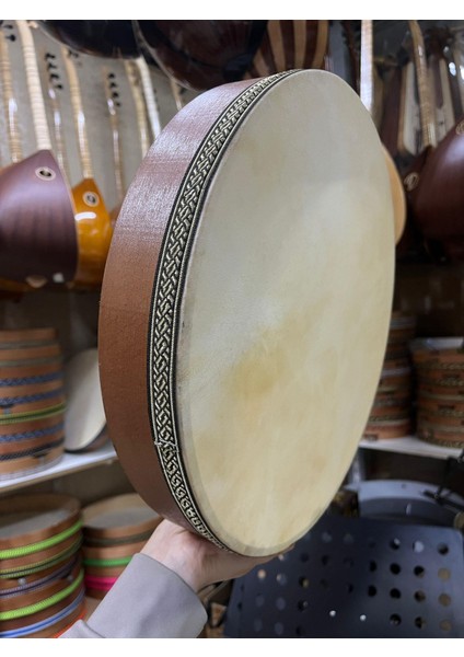 Hayvan (Keçi) Derisi Bendir / Def 37 cm