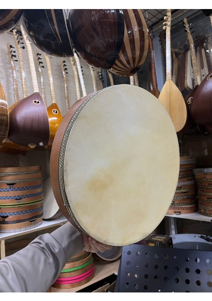 Hayvan (Keçi) Derisi Bendir / Def 37 cm fırsatları