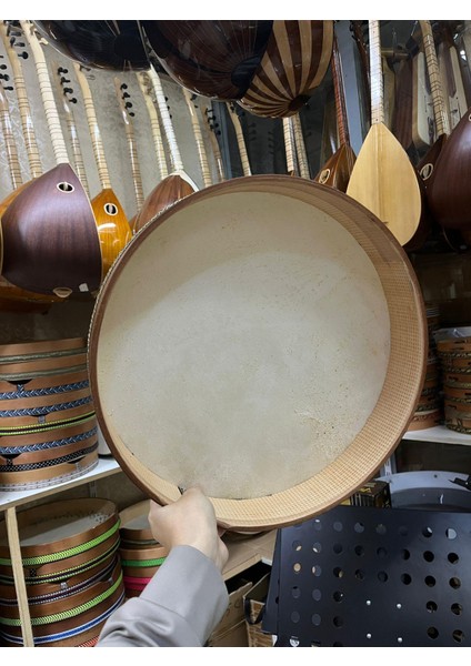 Hayvan (Keçi) Derisi Bendir / Def 37 cm indirimleri