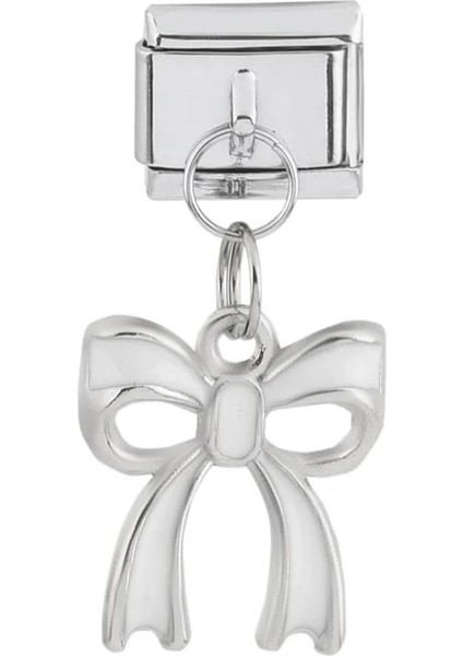 Çelik Figür Sallantılı Nomi Charm