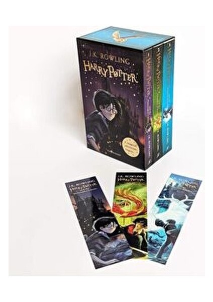 Harry Potter 1-3 Kutulu Set J.K. Rowling 1216 Sayfa Ciltsiz Normal Boy modelleri