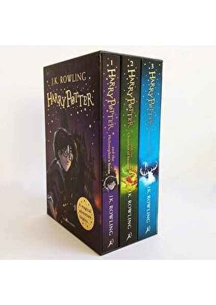 Harry Potter 1-3 Kutulu Set J.K. Rowling 1216 Sayfa Ciltsiz Normal Boy fırsatları