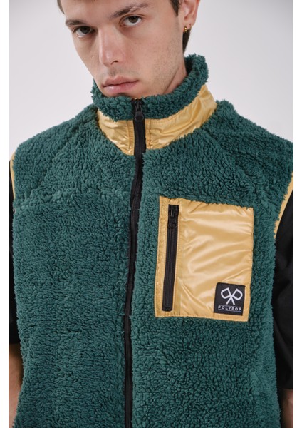 Yeşil Sherpa Yelek modelleri