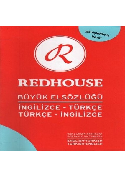 Redhouse Büyük El Sözlüğü Ingilizce Türkçe Türkçe Ingilizce (RS-007)