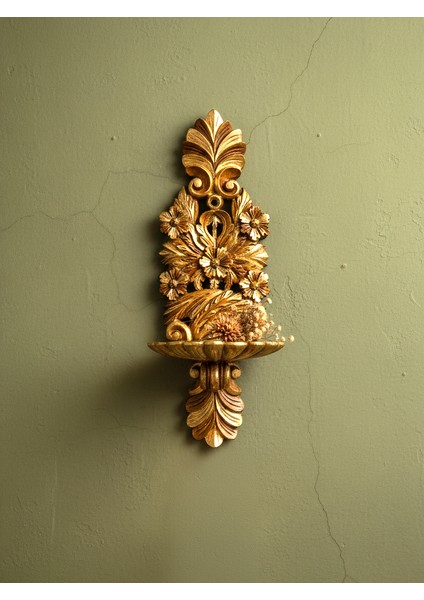 Istiridye Model El Oyması Ahşap Dekoratif Mumluk & Şamdan modelleri