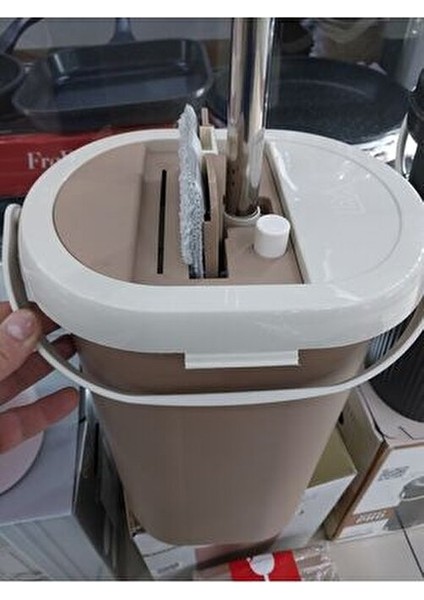 Mop Takımı Junior Teleskopik Alüminyum 14 Litre Kapasiteli Ergonomik Tasarım modelleri
