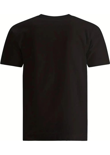 20/1 Penye Compack Spaceballs Erkek Baskılı Oversize Bisiklet Yaka Kısa Kol Yazlık T-Shirt - Siyah -Vlmr fiyatları