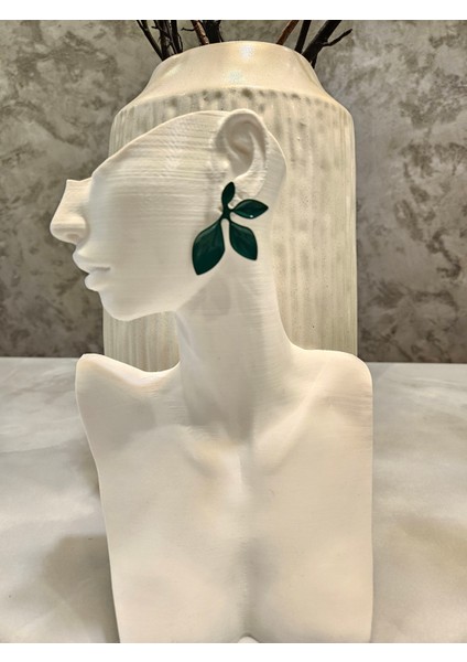 Kc Altın Kaplama Çiçek Küpe modelleri