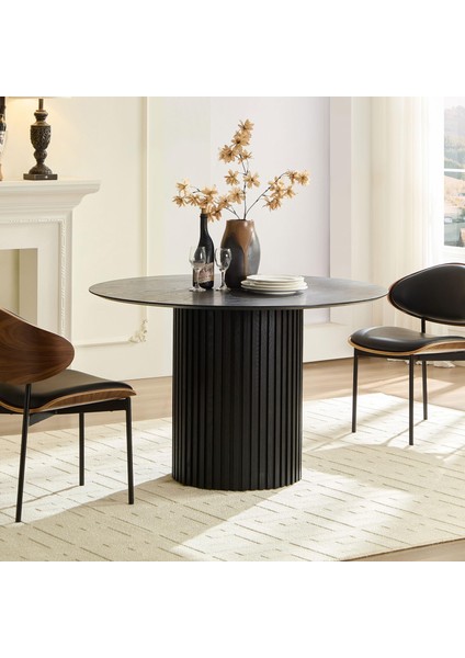 Helen Masif Yemek Masası 120X120X75 fiyatları