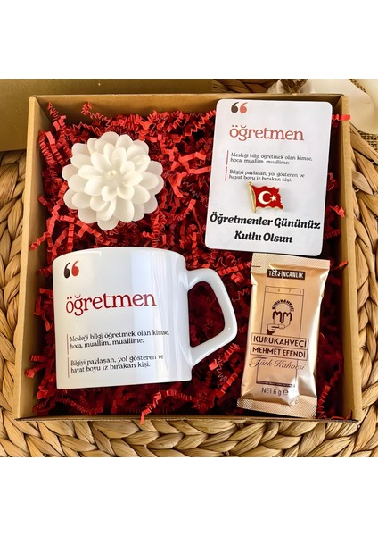 Tdk Tanımlı Öğretmenler Günü Hediye Kutusu