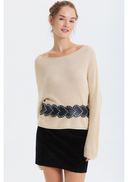 Kalp Aksesuarlı Kemer Siyah fiyatları