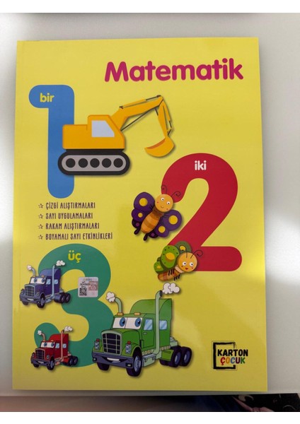 Matematik ve Alfabe Eğitici ve Öğretici Kitap (2li Set)