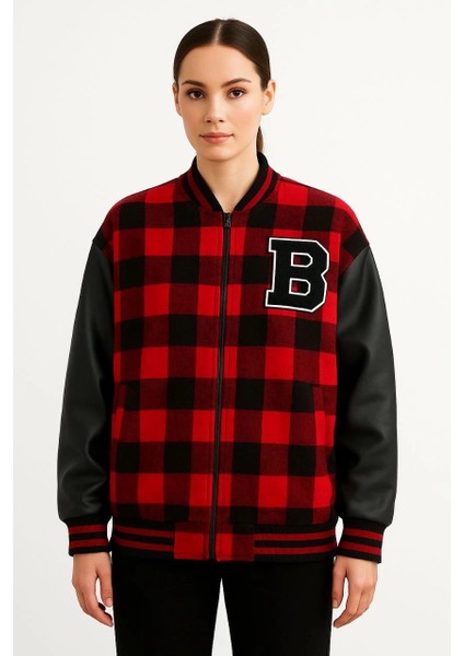 Kadın Kolej Ceket -Bordo -Vlmr