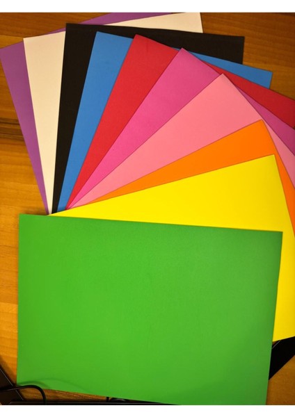 20X30 cm 10 Renk 1,8 mm Kalınlık Yapışkanlı fiyatları