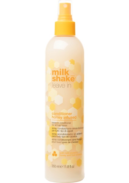 Milk_shake Leave In Conditioner Honey-Infused Bal Özlü Durulanmayan Bakım Spreyi 350 ml