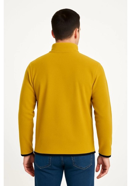 Erkek Polar Kazak- Sarı -Vlmr fiyatları