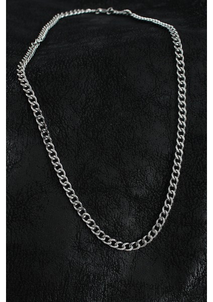 316L Çelik Klasik Zincir Model Gümüş Renk Erkek Kolye fiyatları