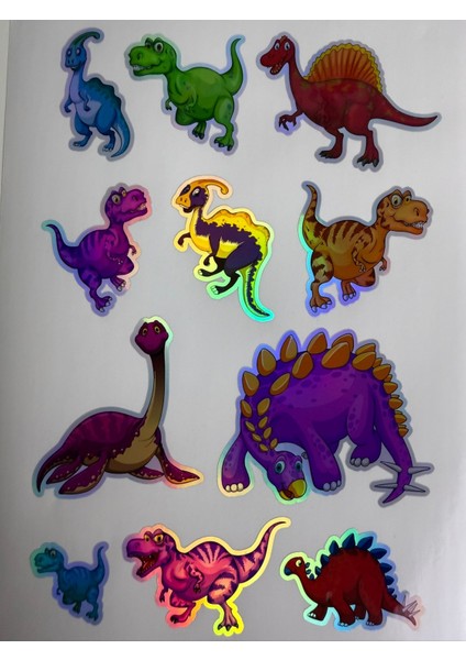 Hologram Dinazor Sticker