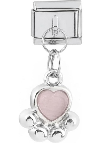 Çelik Figür Sallantılı Nomi Charm