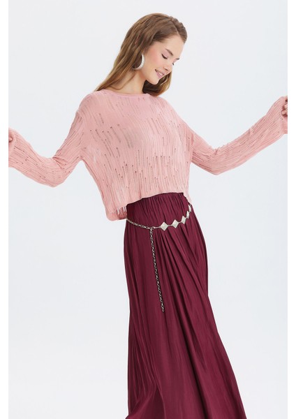 Geometrik Figürlü Zincir Bel Kemeri Gümüş fiyatları