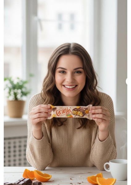 Granıo Sütlü Çikolata Kaplamalı Portakallı Meyveli Bar 40 gr x 12 Adet fiyatları