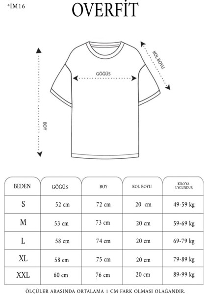 Unisex Düz Biskilet Yaka Oversize T-Shirt - Yeşil -Vlmr indirimleri