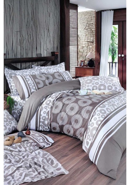 Çift Kişilik Ranforce Nevresim Takımı &AMP;#37;100 Pamuklu Harmoni fiyatları