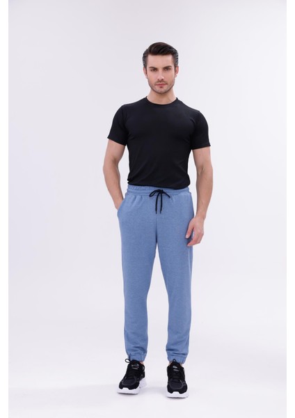 Paça Lastikli 3 Iplik Şardonsuz Eşofman Alt