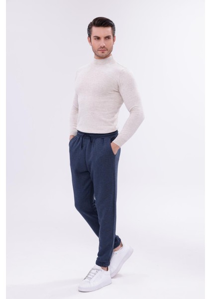 Paça Lastikli 3 Iplik Şardonsuz Eşofman Alt