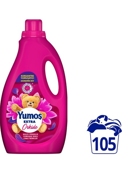 Extra Konsantre Çamaşır Yumuşatıcısı Orkide 105 Yıkama 2520ML X1
