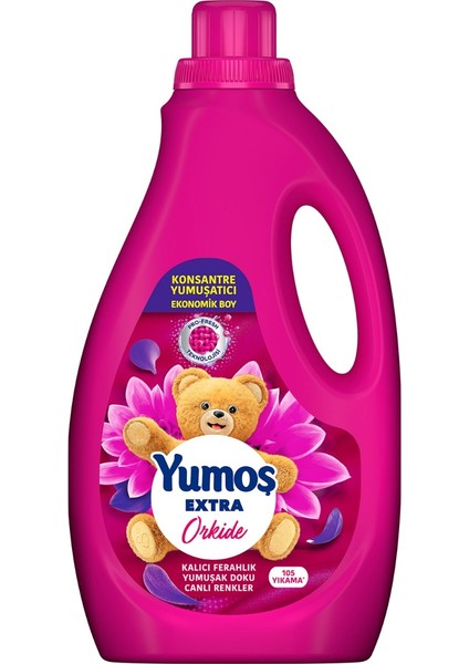 Extra Konsantre Çamaşır Yumuşatıcısı Orkide 105 Yıkama 2520ML X1 fiyatları