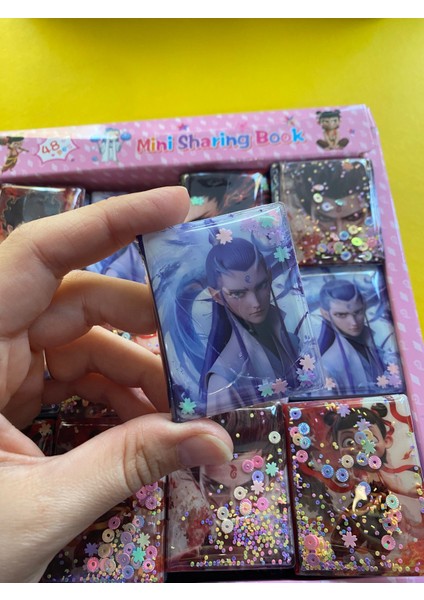 ne zha nezha 3 adet mini sulu - pullu sticker defteri 300 stickerlı not defteri fiyatları