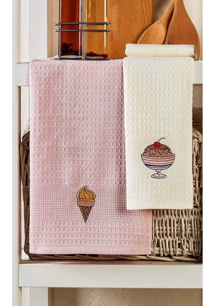 6 Parça Mutfak Kurulama Bezi 30 x 50 cm Ice Cream modelleri