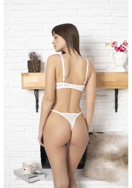Ekru Balenli Bralet Takım fiyatları