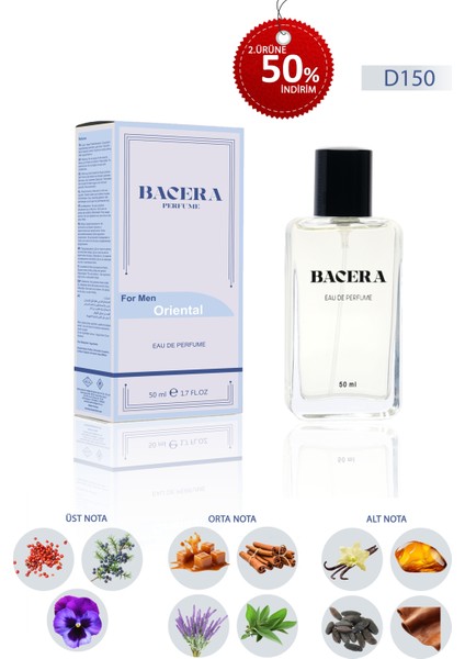 D150 Oriental Erkek Parfüm 50 ml