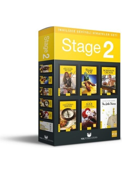 Ingilizce Seviyeli Hikayeler Seti - Stage-2