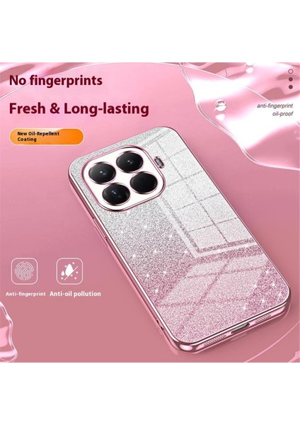 Xiaomi 15T Pro Kılıf Elektrokaplama Degrade Simli Tpu Telefon Kılıfı - Şeffaf (Yurt Dışından) fırsatları