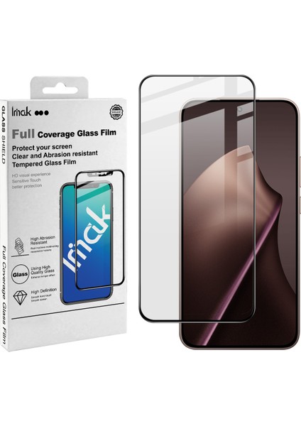 Xiaomi 15T / 15T Pro Ekran Koruyucu Tam Kapsama Temperli Cam Filmi (Parmak Izi Kilidi) Için Imak Pro+ Serisi (Yurt Dışından)