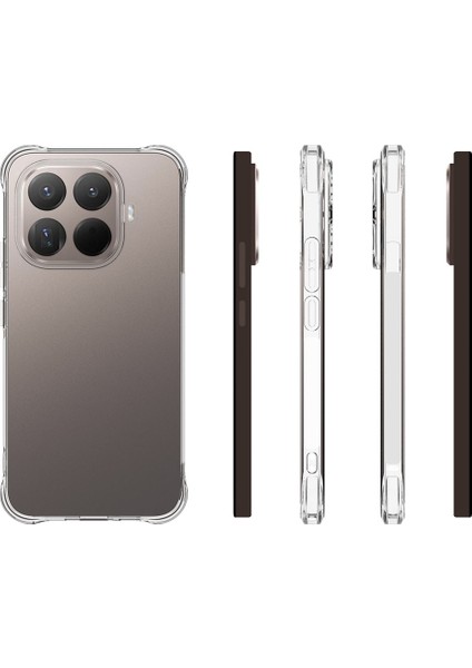 Xiaomi 15T Pro Şeffaf Tpu Kılıf Wanlonfeng Tm Serisi 2.0mm Telefon Arka Kapağı - Şeffaf (Yurt Dışından) indirimleri