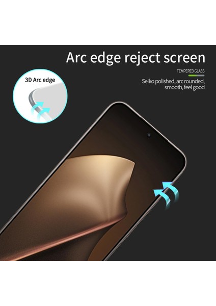 Xiaomi 15T Pro / Xiaomi 15T Ekran Koruyucu Mofı 9h 3D Kavisli Temperli Cam Filmi - Siyah (Yurt Dışından) fiyatları