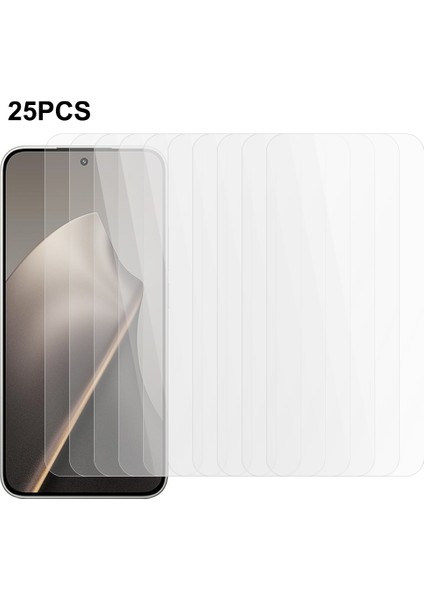 Xiaomi 15T / 15T Pro Temperli Cam Yüksek Çözünürlüklü Film Için 25 Adet Ekran Koruyucu (Yurt Dışından)
