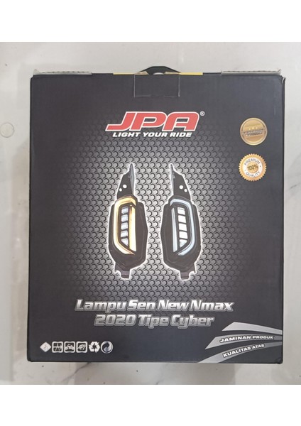 Jpa Motosiklet LED Dönüş Göstergesi Flaşör Lambası Dönüş Sinyal Işığı Tipi Cyber Yamaha