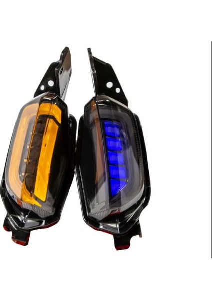 Jpa Motosiklet LED Dönüş Göstergesi Flaşör Lambası Dönüş Sinyal Işığı Tipi Cyber Yamaha