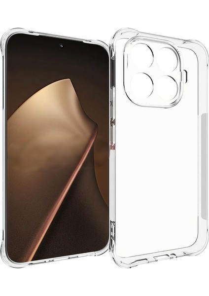 Xiaomi 15T Pro Kılıf Wanlonfeng Wl Serisi 2.0mm Tpu Telefon Kılıfı Temperli Cam Filmli - Şeffaf (Yurt Dışından) fiyatları