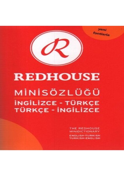 Redhouse Mini Sözlüğü Ingilizce Türkçe Türkçe Ingilizce (RS-006)